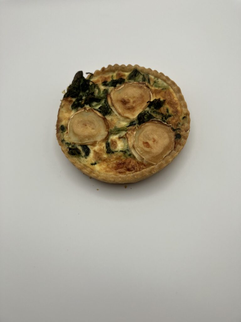 Quiche épinards/chèvre
