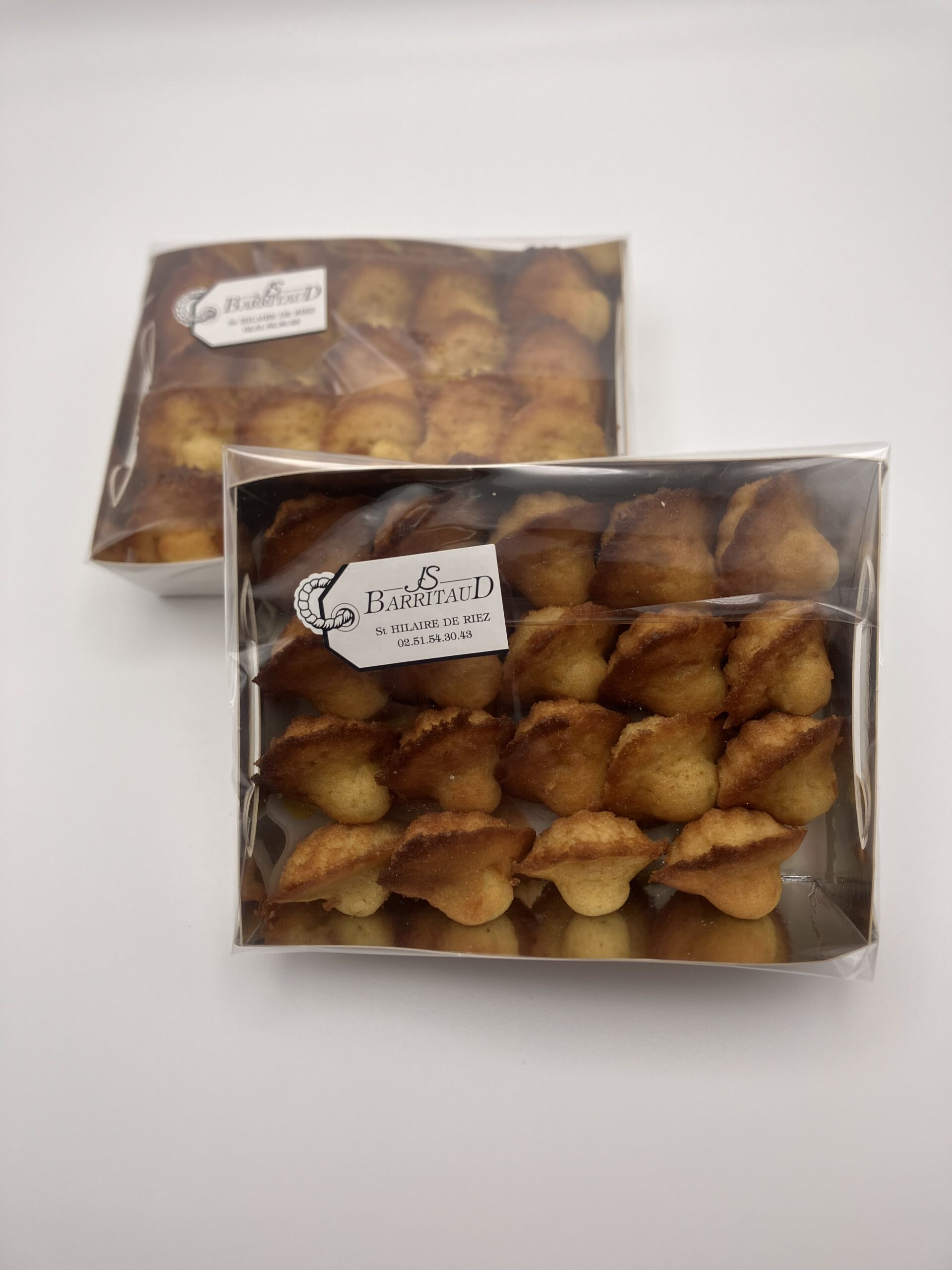 Coffret de mini madeleines